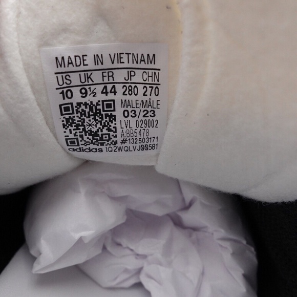 NEW adidas Originals Gazelle Sneakers BB5478 Collegiate Navy/White - Picture 2 of 8